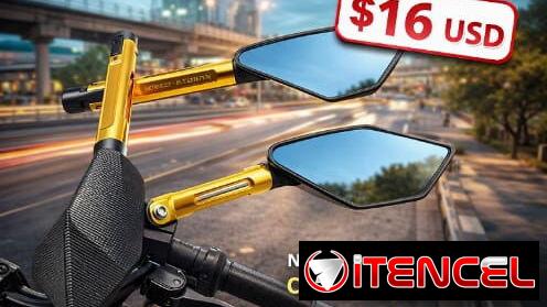 Espejos retrovisores robóticos para motos