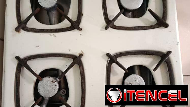 Cocina de gas para meseta
