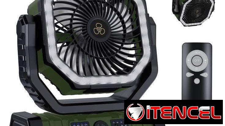 Ventilador recargable