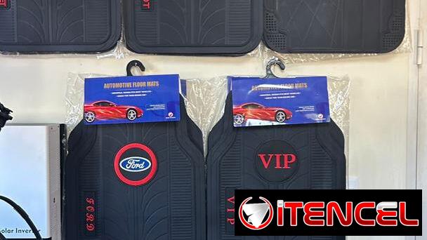Juego de alfombras de goma de barias marcas en 50usd Tel. 53714462