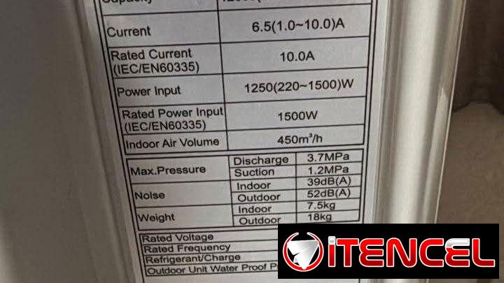 Split inverter Milexus 220v