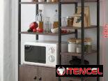 👨🏼‍🍳Estantes para cocina  ✅Metal con pvc  Medidas: 80 x 30 x 128 cm  🏷️145 usd