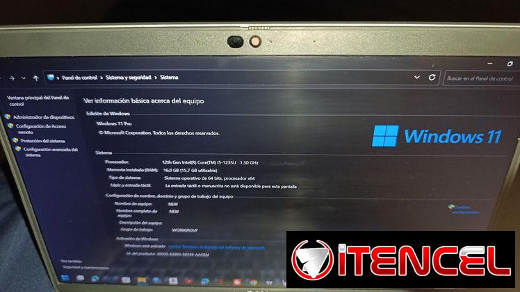 Laptop Dell i5 de 12 gen 16gb ram