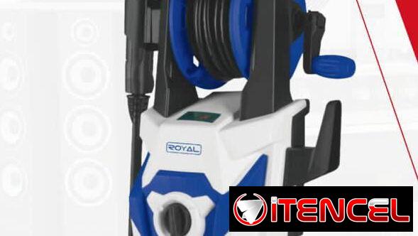 HIDROLAVADORA ROYAL  potencia 1500W,  110v , 60 hz  Presión 2000 PSI  Caudal 5.5 L/ min