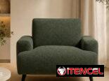 Sofá Individual Luxury Verde_cv