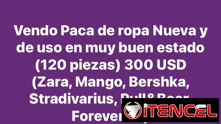 Paca de Ropa de Marca