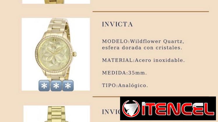 Venta de relojes invicta originales y nuevos en caja
