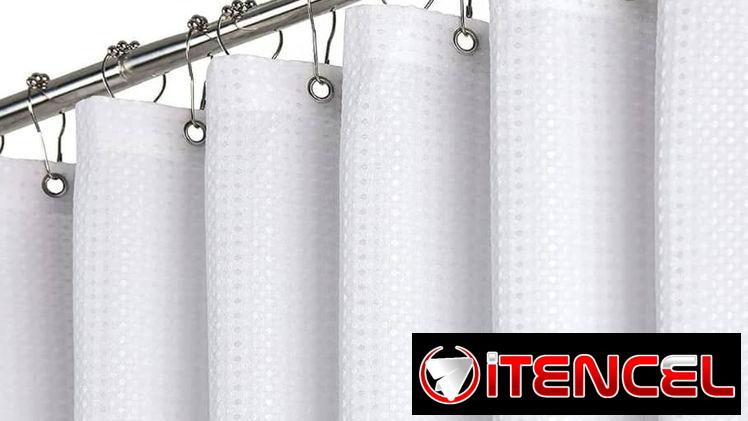 Cortina de Ducha  Tela Gruesa  (72″ x 72″)