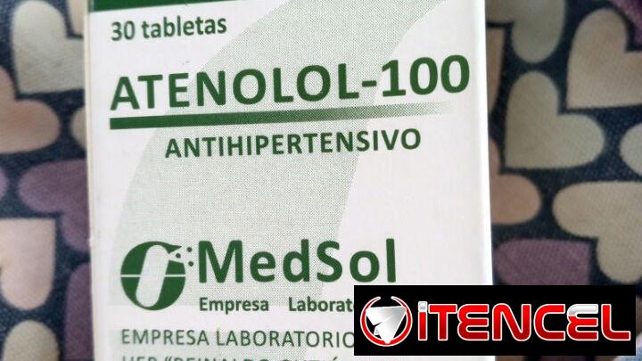 Atenolol pomo de 30 tabletas en 400 MN