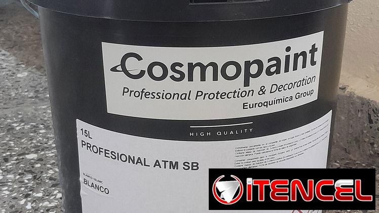 Pintura de vinil 15L , Euroquimica,  importada,  alta calidad..