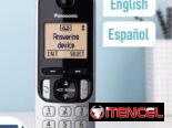 Panasonic KX-TGC222B Sistema de contestador con 2 teléfonos