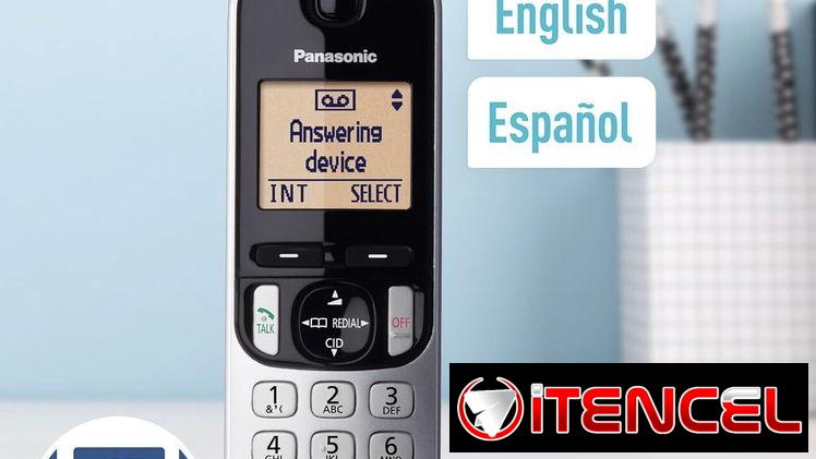 Panasonic KX-TGC222B Sistema de contestador con 2 teléfonos
