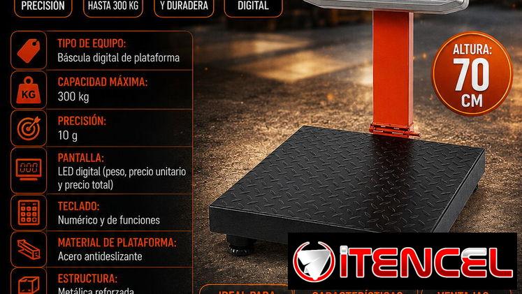 🛒 BALANZA 🛒 DIGITAL PLATAFORMA INDUSTRIAL. MENSAJERÍA CON FACTURA Y GARANTÍA. 📲 54833699