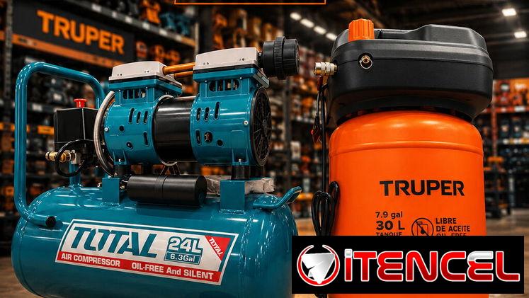 Compresores de Aire TRUPER y TOTAL