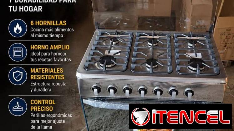 Cocina d horno 6 hornillas