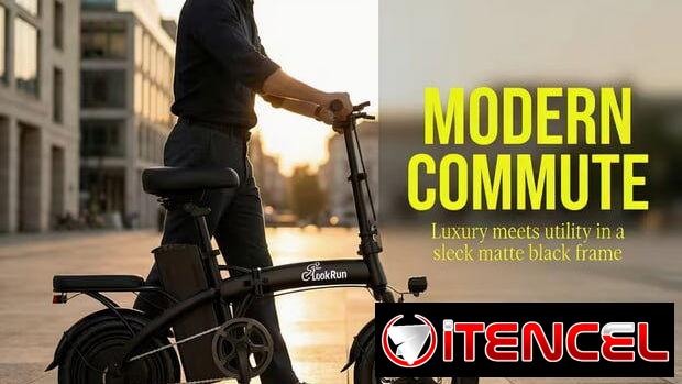 Bicicleta Eléctrica Plegable LockRun nueva con envío a domicilio incluído