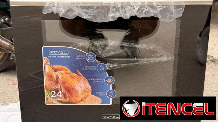 Cocina royal del 24 pulgadas con magneto y luz en el horno