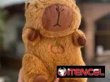 Peluche 🧸 capibara 👀 respira y tiene sonido