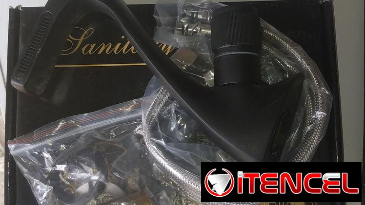 RENUEVA TU BAÑO CON ESTILO GRIFO CASCADA NEGRO MATE