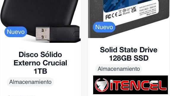 Venta de discos duros solidos externos e internos de varia capacidad Precio y detalles en las fotos