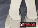tacones transparente #37