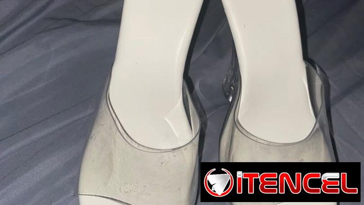 tacones transparente #37
