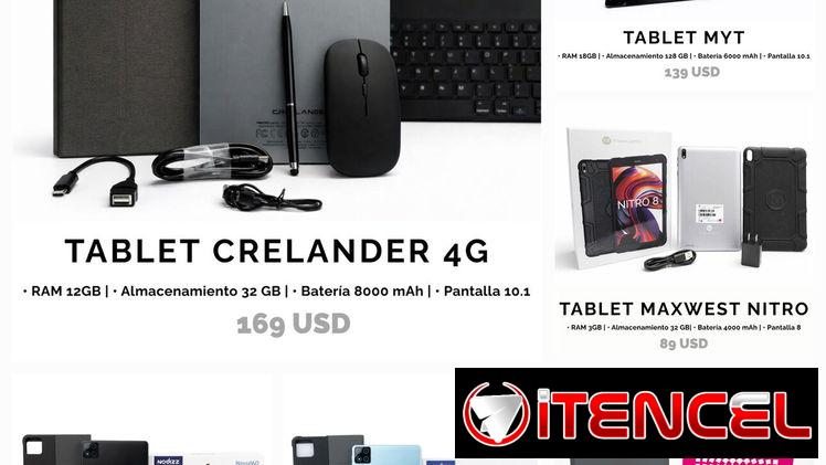 Tablet diferentes modelos y diferentes precios