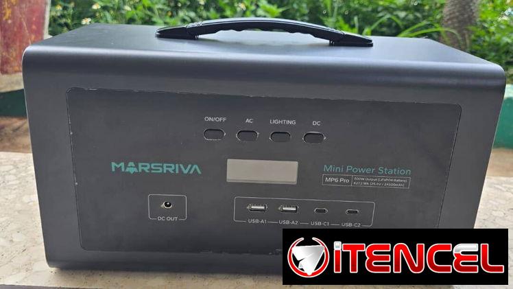 Estación Marsriva MP6 Pro 1200W Pico   627.2 Wh
