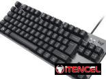 ⌨️Teclado Mecánico Logitech K835 TKL Español Con Cable🔵 Switches Táctiles Azules + Diseño Compacto Para Escritorio🖥️