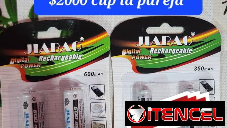 En Venta Pilas Recargables Tipo Doble AA