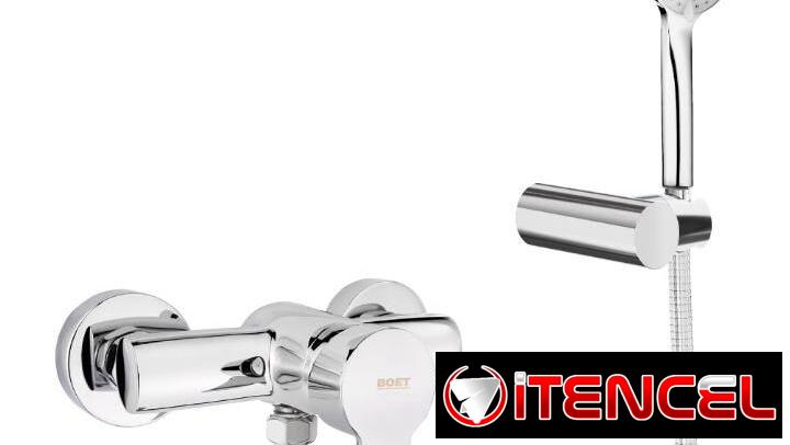 Pila / llave mezcladora monomando para ducha