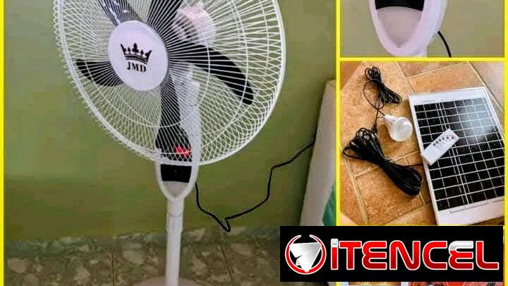 Ventilador recargable 18
