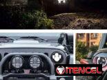 Pantallas led 7 pulgadas para auto ojo de ángel. Focos delanteros. Faros delanteros. Luces led blancas.