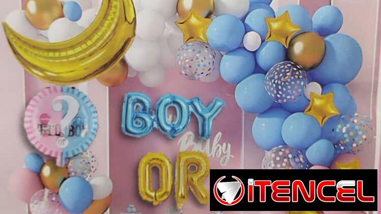 Set de Decoración grande  – Revelación de Sexo