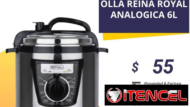 Ollas Reinas Analógicas Multipropósito marca Royal ( 6Lt y 4Lt)