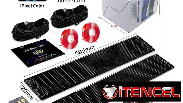 Panel de ojos de diablo de 35 pulgadas para automóvil, 16×96, 120x595mm x2 (pareja)