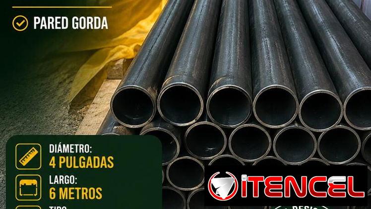 Tuvo de 4 pulgada