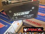 Bateria para backup de 12v x 9 ah