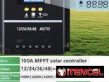 Cargador MPPT Panel Solar 12/24/36/48v 100A Gestión Automática
