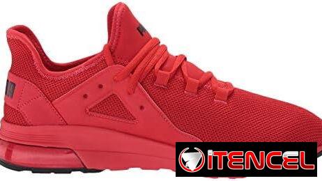 Tenis PUMA / Zapatillas deportivas MOD. ELECTRON STREET (ROJO), TIPO RUNNING, SOFTFOAM+ 100% ORIGINALES TF: 59030040
