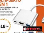 Adaptador multipuerto 3 en 1 | videojuegoshabana.com