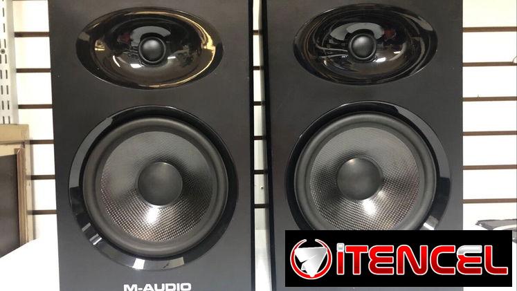 Krk – M AUDIO – kit de estudio de grabación- Monitores de estudio o monitores de audio