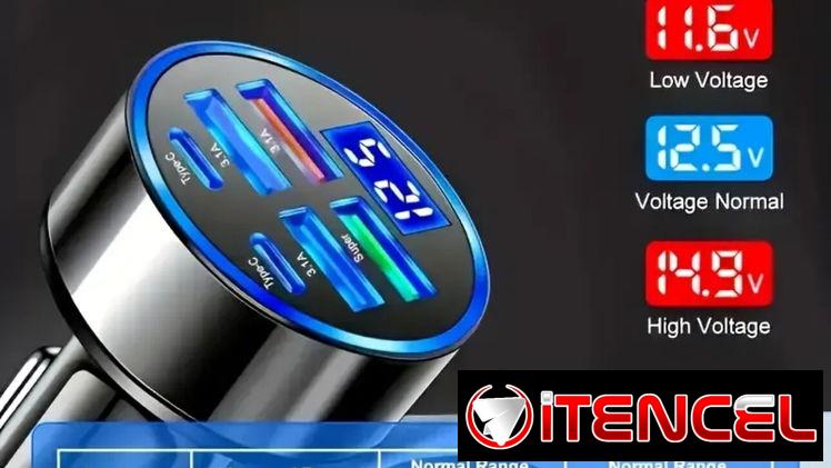 🚀 Cargador de carro – Modelo Negro de primera calidad 🚀