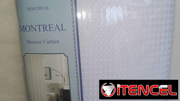 Cortina de Ducha  Tela Gruesa  (72″ x 72″)