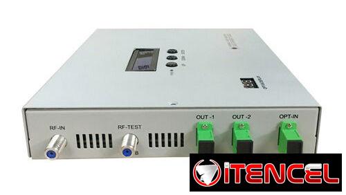 Un transmisor-amplificador óptico de CATV 10dB