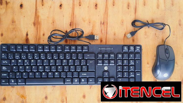 Teclado y mouse de computadora CYRUZ