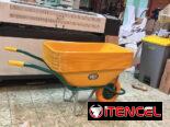 VAGON DE CONSTRUCCION O JARDINERIA RUEDA MACIZA
