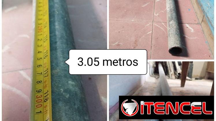 Tubos de 3m  y Cerca 1.80 x 10m