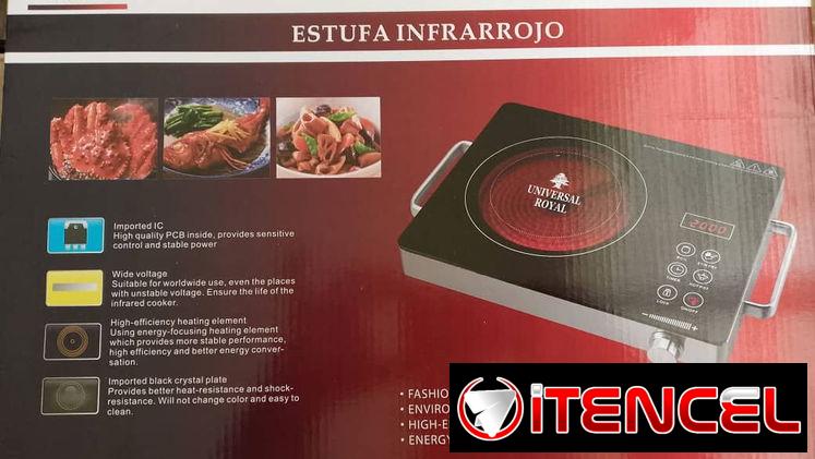 Cocina infrarroja de. 2000 watts