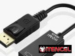 Adaptador Displayport a HDMI- Adaptador de video HDMI a VGA-Cable USB 3.0 tipo A a tipo B